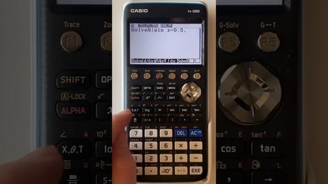 Solving a simple Trigonometric Equation Numerically on the CG-50 смотреть онлайн
