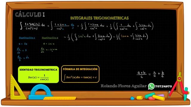 Integral trigonometrica - Ejercicio #1 смотреть онлайн