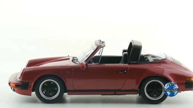 Modelissimo KK-Scale Porsche 911 SC Targa 1983 lightred-metallic Hardtop 1/18 смотреть онлайн