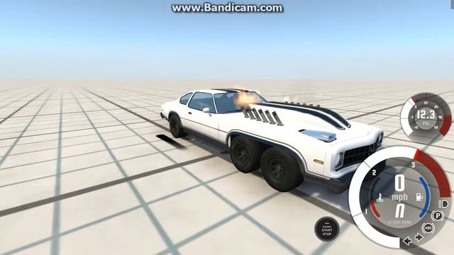 (beamng) Bruckell Moonhawk V12. startup, rev, launch смотреть онлайн