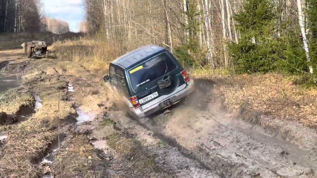 Паджеро v6 на 33х колесах смотреть онлайн