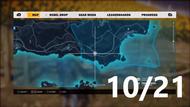 Just Cause 3 - All Shrine Locations (Insula Striate)