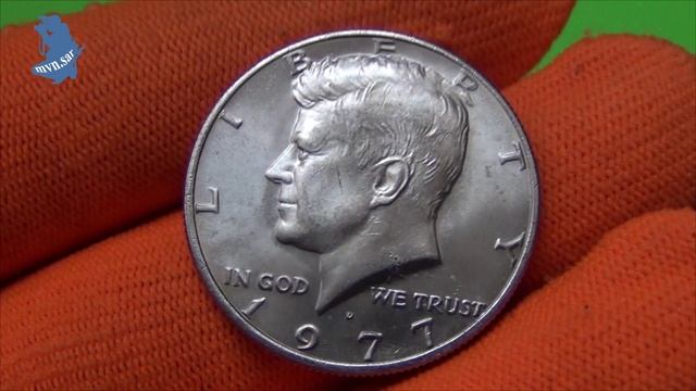 ½ доллара 1977 года. Kennedy .Half Dollar Денвер . США .#544 смотреть онлайн