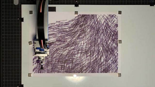 Plotspot - Flow Fields on the Axidraw V3/A3 Pen Plotter смотреть онлайн