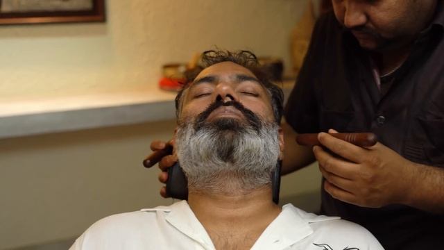 Asmr Nasal cracking, head massage, Skin, Neck cracking by Indian Barber Shamboo, Loudest cracking смотреть онлайн