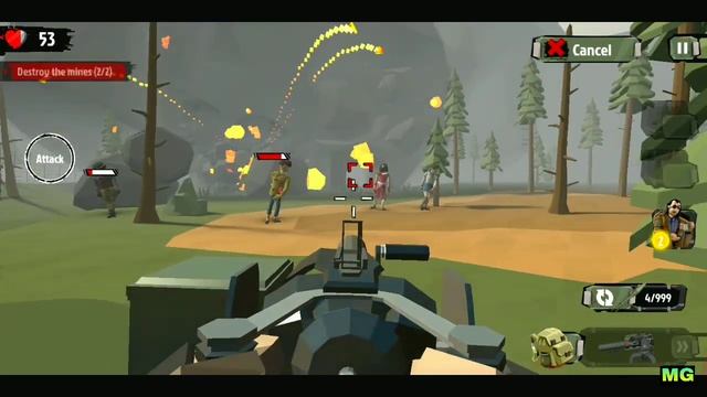 ОФИГЕННАЯ ИГРА ПРО ЗОМБИ НА ANDROID!!! THE WALKING ZOMBIE 2 смотреть онлайн