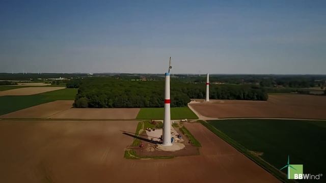 Bürgerwind in Legden-Isingort: Turmbau смотреть онлайн