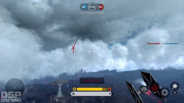 Star Wars Battlefront Launch gameplay pt4 - Fighter Squadron (ALL Aerial Gameplay) смотреть онлайн
