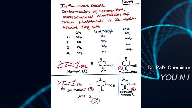 Stereochemistry and conformational analysis PART 2 смотреть онлайн