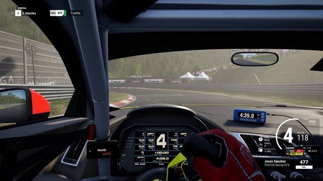 ACC Nürburgring 24H Audi R8 LMS GT4 Onboard смотреть онлайн