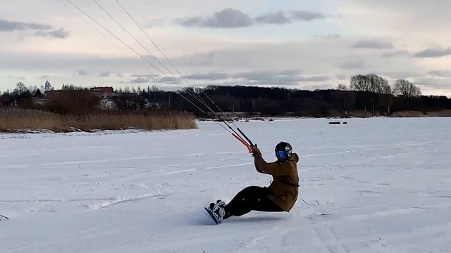 Badminton - snowkite park at Ple lake смотреть онлайн