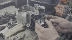 замена  карбюратора на снегоуборщике