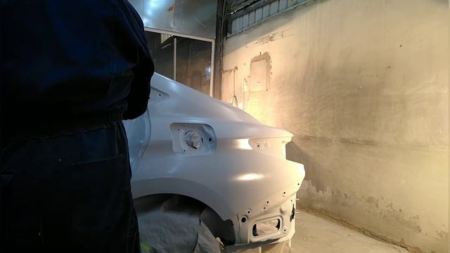 Pearl white paint for Lexus 2019model (3panel) смотреть онлайн