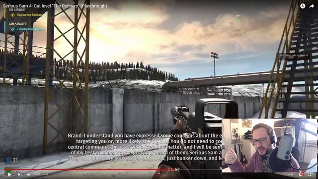 Serious Sam 4 Infamous Cut Level: The Refinery