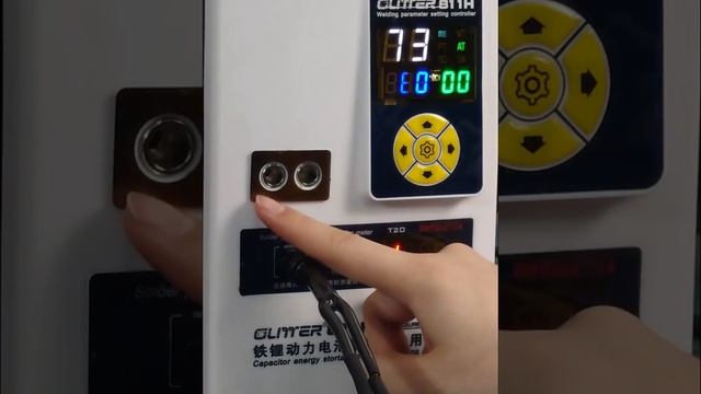 Аппарат точечной сварки для аккумуляторов GLITTER 811H, 42кВт смотреть онлайн
