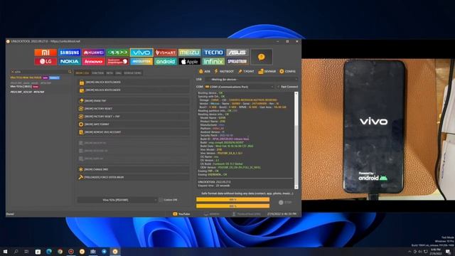 Brom Oppo, Vivo Factory Reset + FRP By Testpoint And Select EMI Done! #factoryreset #removefrp
