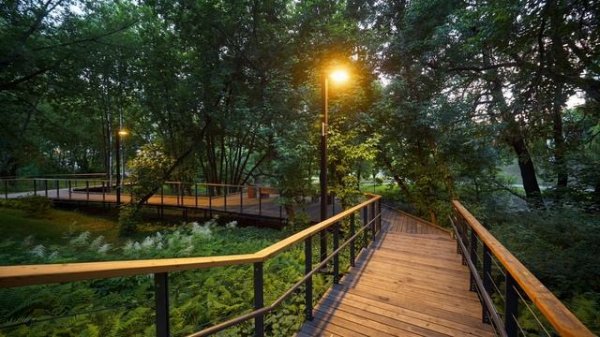 А вы готовы к утренним пробежкам в West Garden?