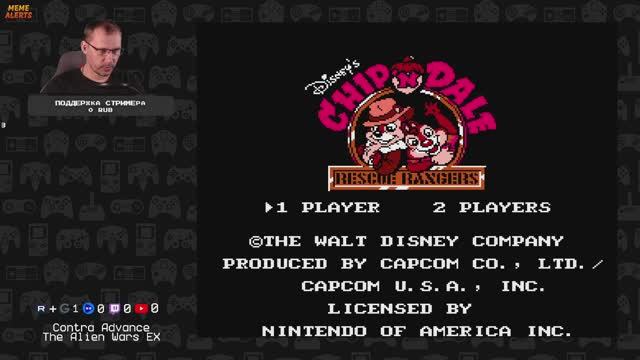 Chip 'n Dale Rescue Rangers - играем на [ NES - 8-BIT ] (СТРИМ) смотреть онлайн