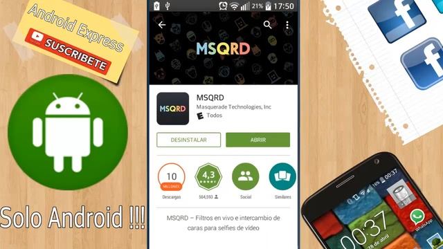 Como instalar Face Swap Live Android | Como Usar Face Swap Live 2016 смотреть онлайн