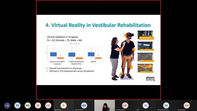 Virtual Reality for Vestibular Rehabilitation | PhysioSensing Webinar Cláudia Tonelo | 1Apr22 смотреть онлайн