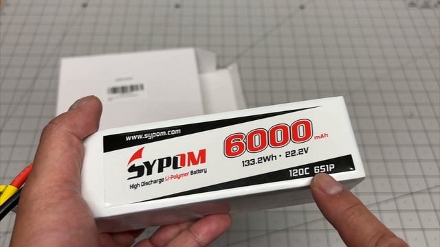 Sypom 6S 6000 mAh LiPo batteries (2-pack) смотреть онлайн