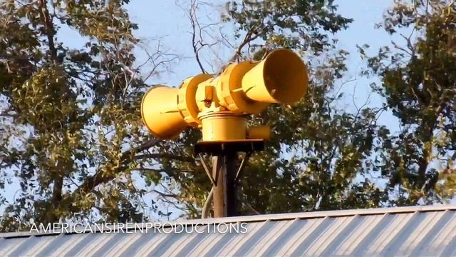 HOR Super Sirex Siren Test, Adrian, Mo (Adrian City Tornado Siren Test)