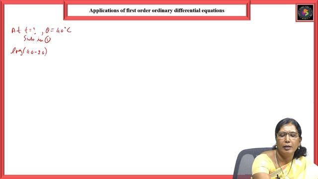 Applications of First Order Ordinary Differential Equations by Dr. D S Veena смотреть онлайн