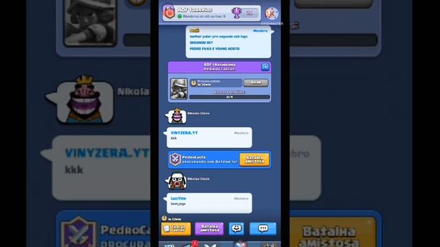 TORNEIO ADF - LOS BERENIOS X CLUBE DA LUTA - CLASH ROYALE. смотреть онлайн