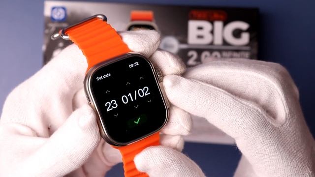 How to Set Date on T900 Ultra Smart Watch смотреть онлайн
