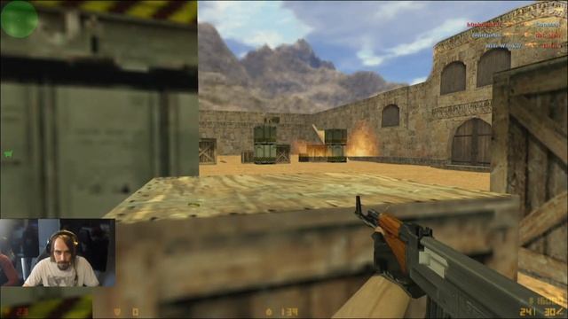 1 Runde mit Counter-Strike 1.6 mit Gunnar, Donnie, Andy & Olli смотреть онлайн
