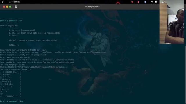 Generate ssh key смотреть онлайн