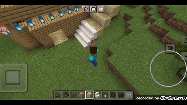 Строим дом с моим братом в майнкрафт (-: