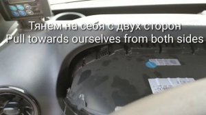 Как снять щиток приборов MB Sprinter 907. How to remove dashboard MB Sprinter 907.