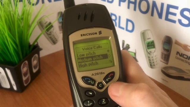Ericsson A2618s Startup & Shutdown, Battery Low / Charging + Ringtones 🎵 - By Old Phones World