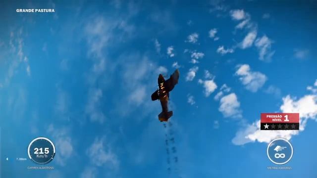 A Queda De Avião Mais Linda Do Just Cause 3