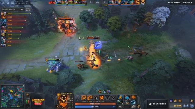 Fnatic vs SG Dragons Game 1 - MDL Chengdu SEA Qualifiers: Group A смотреть онлайн