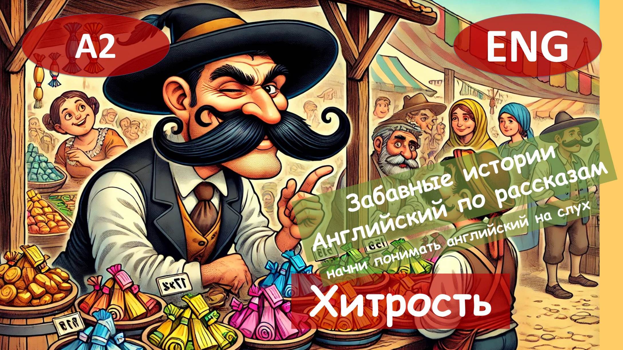 Хитрость. Английский по смешным рассказам для начинающих (А2). смотреть онлайн