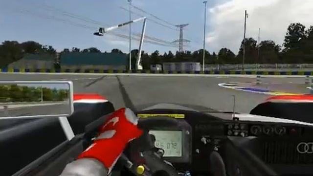GTR2, Audi r8 @ 24h Le Mans смотреть онлайн