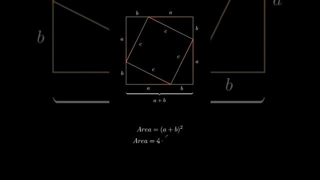 a²+b²=c² 🔴 Live Proof 🧾 By Visual #mgs_tech_education #trigonometry #mathtricks #viral #maths смотреть онлайн