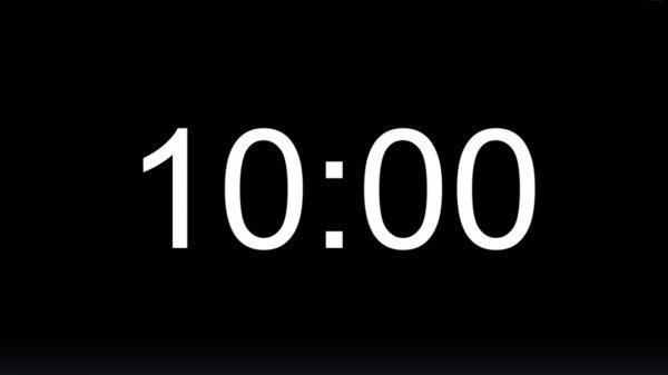 Таймер на 10 минут