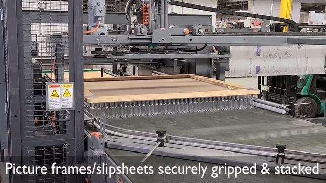 Depalletizer for very small lightweight 50ml glass bottles- From A-B-C Packaging смотреть онлайн