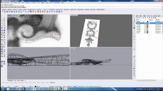 Rhino 6 tutorial 3d modeling смотреть онлайн