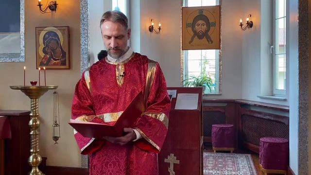 Вечерня на русском языке. Фомина неделя. 11 мая 2024 смотреть онлайн