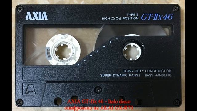 Японское трио EVE, альбом 極東ダンス倶楽部, кассета AXIA GT-IIx 46/ EVE - 極東ダンス倶楽部 (1988) смотреть онлайн