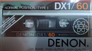 Тест и запись Denon DX/1 60