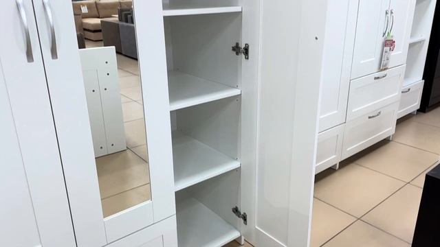 268412 СИРИУС белый RU (арт.2.02.01.510.1); Шкаф комбинированный 3дв.,1ящ. (арт. СИР-51).