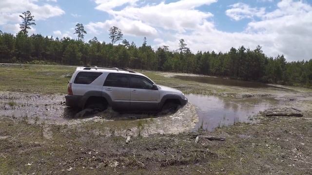 2003 Toyota 4Runner with 3" lift on mud in Wharton State Park NJ 05.07.17 смотреть онлайн