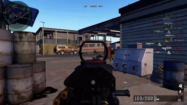 Warface. ПТС. Карта Мотель. Игра с новым пулеметом M249 Para