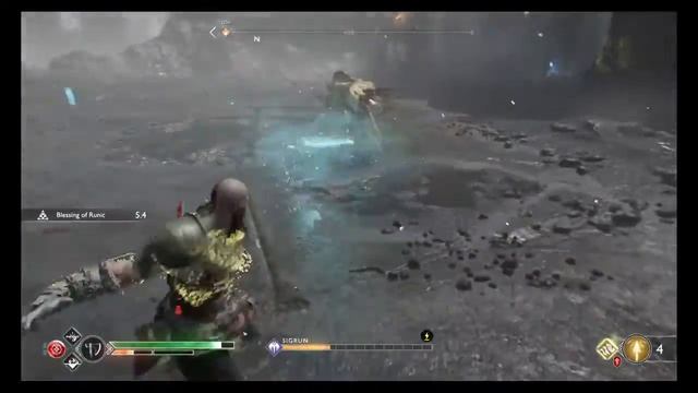 God of War Valkyrie Queen Boss Fight using Valkyrie Armor (GMGOW NG+) смотреть онлайн