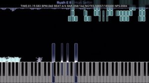 [Black MIDI] Rush E II | Han SeRin | 185,000 Notes